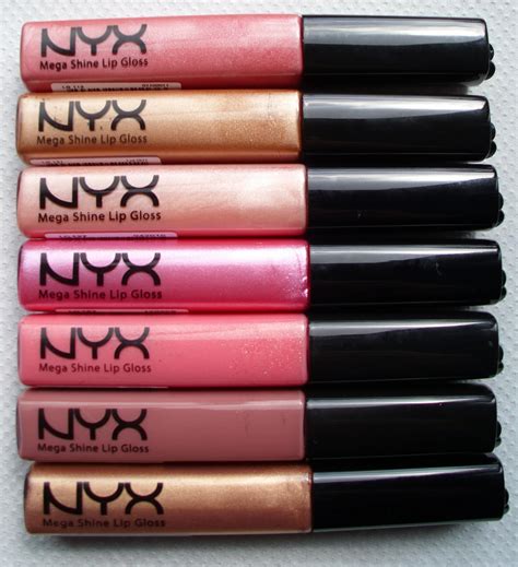 Ninas Bargain Beauty Nyx Mega Shine Lipgloss Review And Swatches