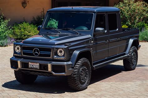 Mercedes Benz G500 Converted Into Lengthened Luxury Truck CarBuzz