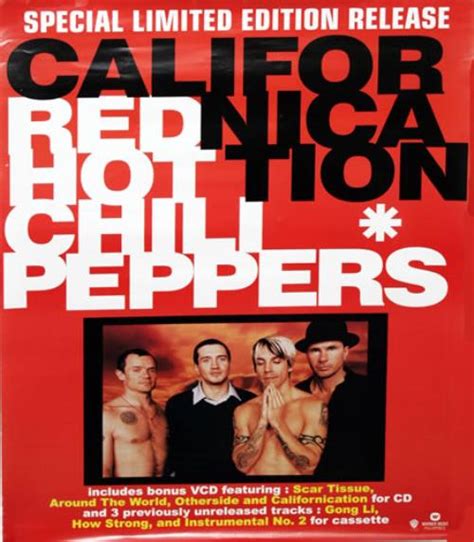 Red Hot Chili Peppers Californication Poster