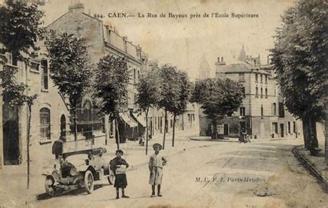 Caen A Hauteur Du 72 Rue De Bayeux Carte Postale Ancienne Et Vue