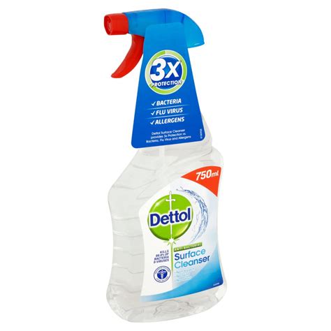 Dettol Antibacterial Surface Cleanser Spray 750ml Bb Foodservice