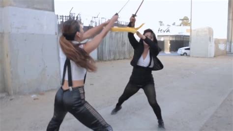 Girl Sword Fight Kungfu Straight Sword Youtube