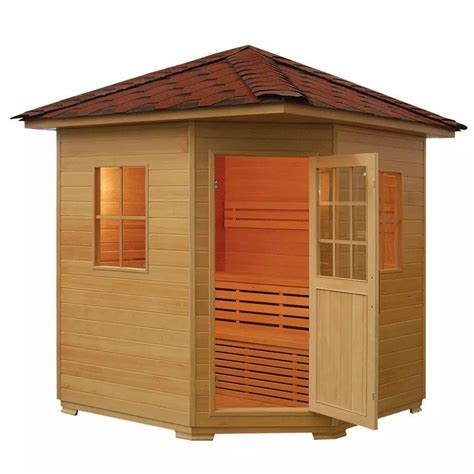 3 4 Person Outdoor Traditional Sauna With 6kw Stove Traditional