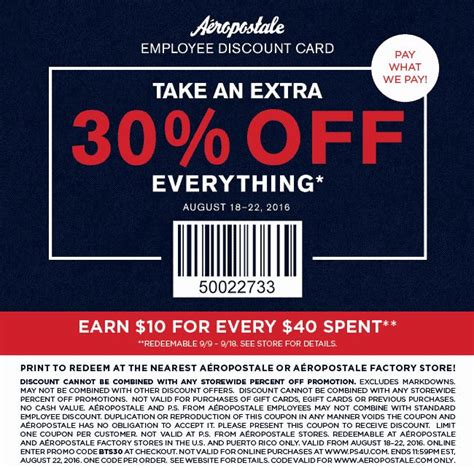 Pinned August 20th Extra 30 Off Everything At Aeropostale Or Online