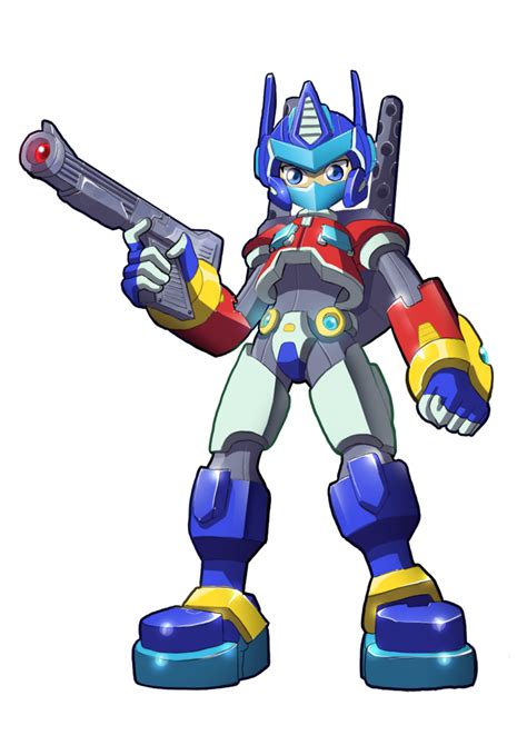 Megaman Modelo Optimus Prime Op Por Ultimatemaverickx Mega Man Art