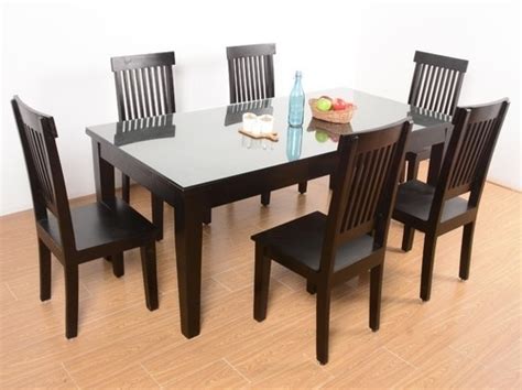 Royaloak geneva glass 6 seater dining table set. 20 Best 6 Seater Glass Dining Table Sets