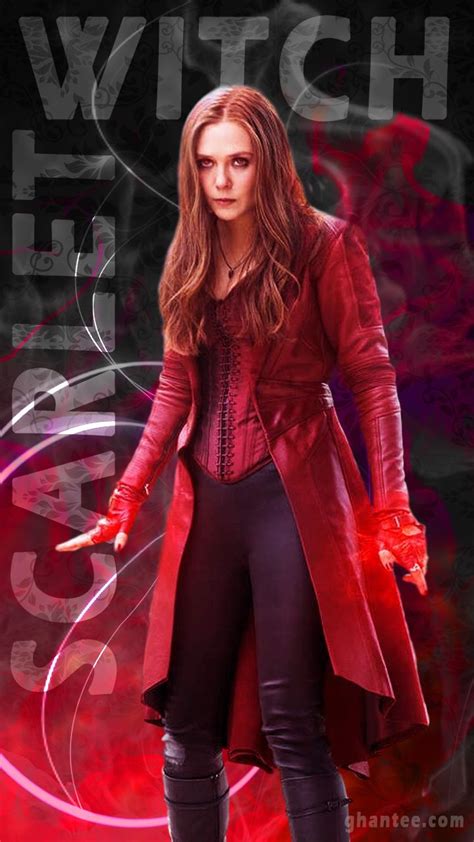 Marvel Cinematic Universe Scarlet Witch Wallpapers Wallpaper Cave