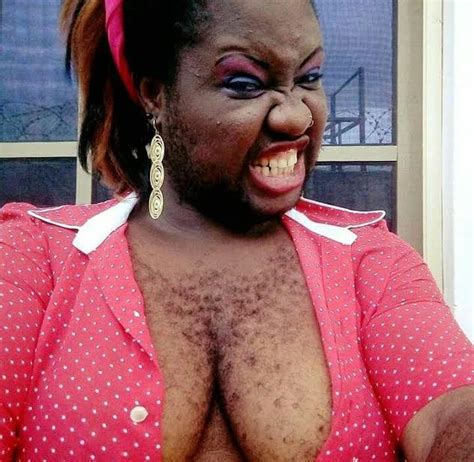 Nigerias Hairiest Woman Queen Okafor Shares Interesting New Selfies