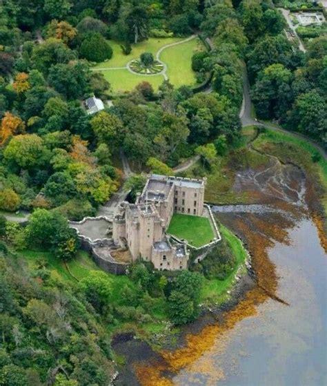 Dunvegan Castle Home To The Clan Mcleod Of Scotland For The Past 800