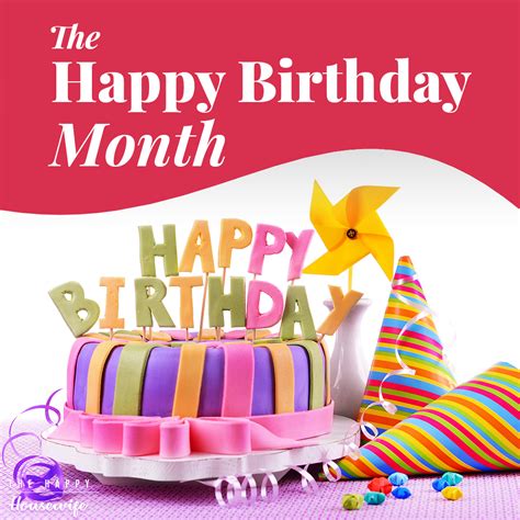 The Happy Birthday Month The Happy Housewife Frugal Living