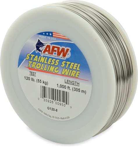 American Fishing Wire Stainless Steel Trolling Wire Single Strand