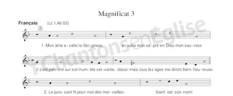 Chantons En Eglise Magnificat 3 Bibletaizétaizé