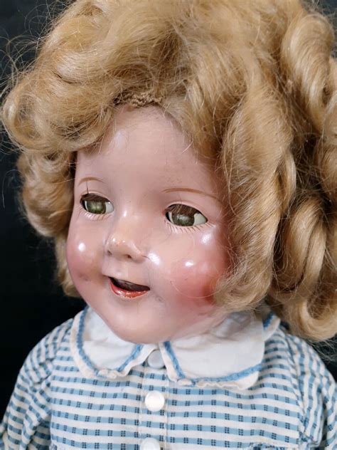 Shirley Temple By Ideal Toy Novelty Composite Doll 22 Inches 1935 Ebay