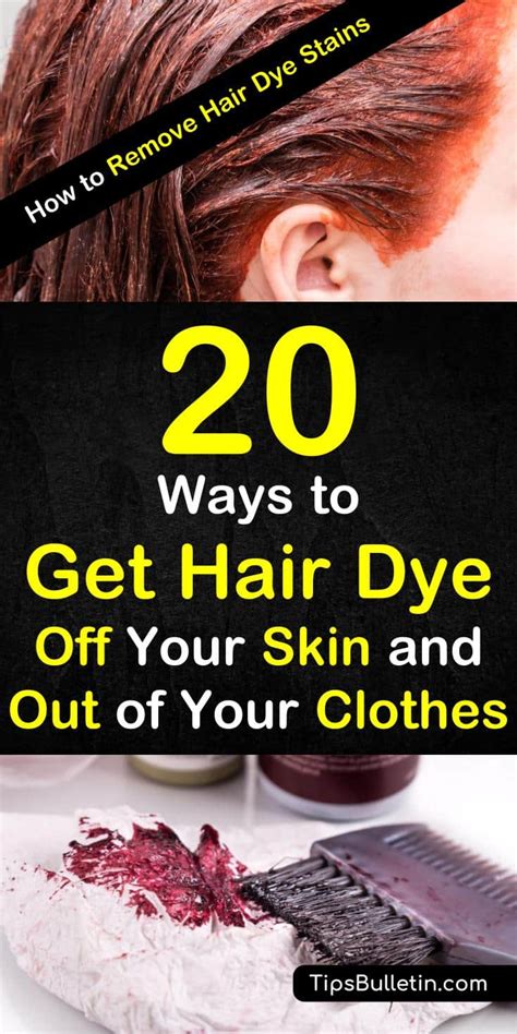 Here you may to know how to get hair dye off clothing. 20 Ways to Get Hair Dye Off Your Skin and Out of Your ...