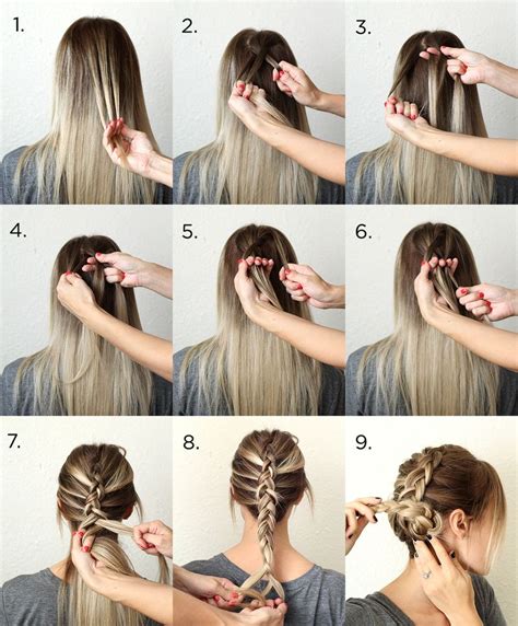 Arriba Imagen How To French Braid Your Own Hair Lleno