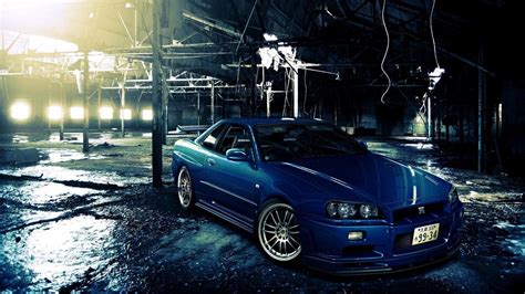 Nissan Gtr R34 Computer Wallpapers Wallpaper Cave