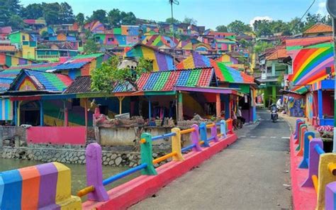 Favela Na Indonésia Ganha Cor E Vira Ponto Turístico Casa Vogue Cidade