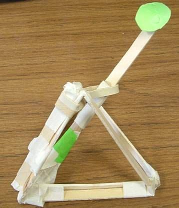 Tips if you want catapult to be long living, clip front of rubber band that is connected to spoon. The Rubber Band Powered Pyramind Catapult | Catapult ...