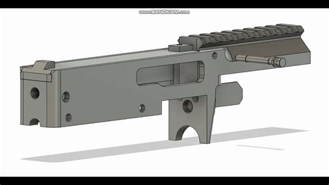 Making Of The 3d Files For The Unger Opentop Receiver For The Ruger 10