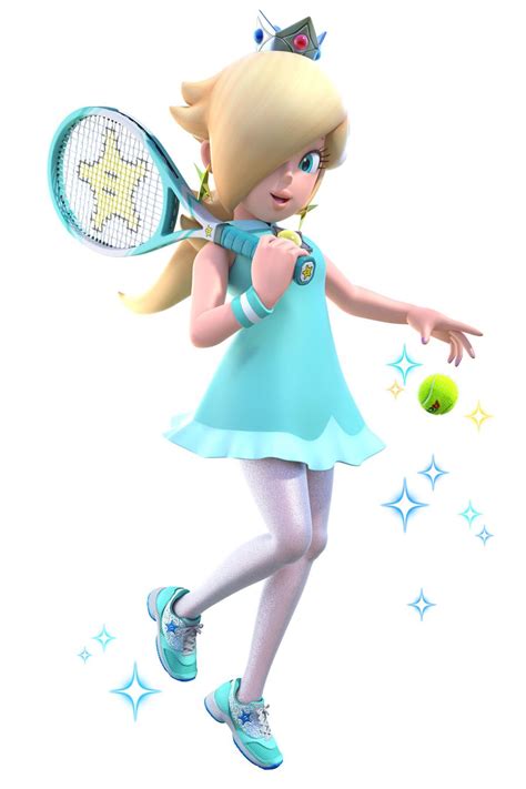 rosalina from mario tennis aces illustration artwork gaming videogames characterdesign