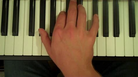 How To Play An Ab7 Chord On The Piano Youtube