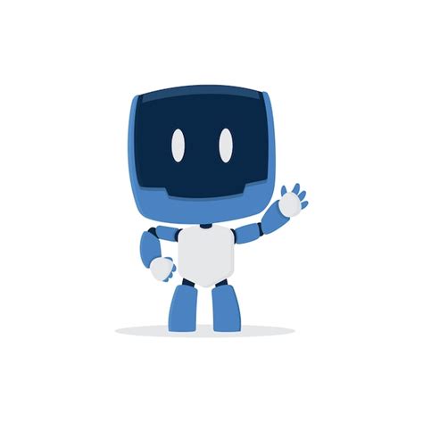 Premium Vector Robot Mascot Design