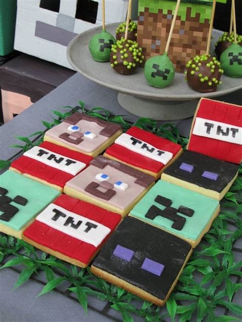 Karas Party Ideas Tnt Minecraft Birthday Party Karas Party Ideas