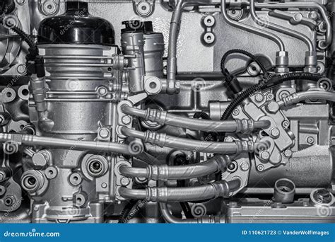 Engine Mechanical Engineering Stock Image Image Of Manufacturing