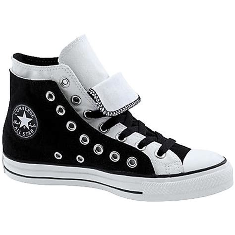 Converse Chuck Taylor All Star Double Uppers Hi Tops Blackwhite 8