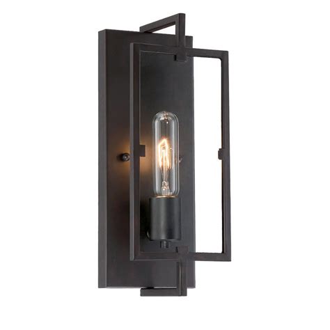 Find amazing wall sconces and wall lighting fixtures. Cordelia Lighting 1-Light Vintage Bronze Wall Sconce-15016 ...