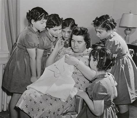 The Dionne Quints The First Quintuplets Known To Have Survived Infancy That Became A Sideshow
