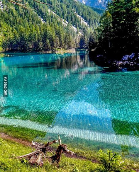 Beautiful Green Lake Austria 9gag