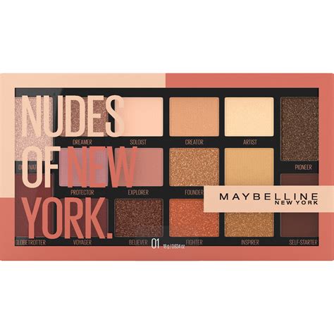 Maybelline Eyestudio Nudes Of New York Pan Eyeshadow Palette