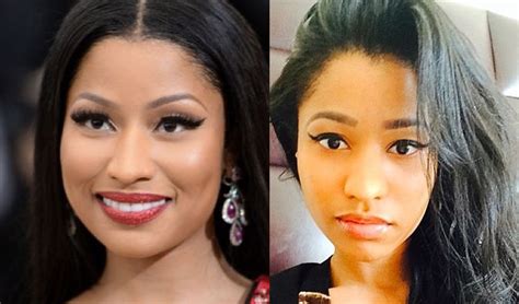 Don't have to curl my hair up. Top 15 Nicki Minaj No Makeup Looks - Wittyduck