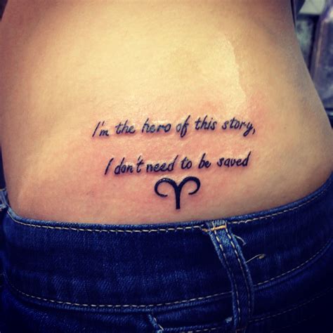 Aries Tattoo Ideas For Ladies