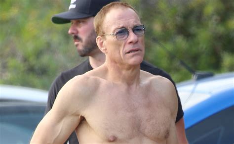 Jean Claude Van Damme Goes Shirtless Still Looks Ripped At 59 Jean