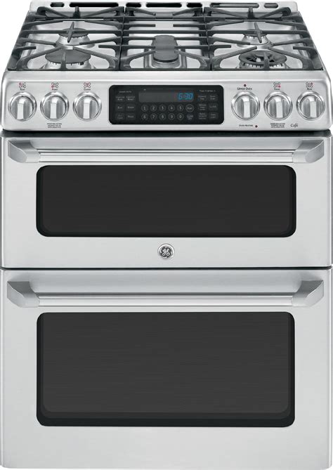 Ge Cafe Series Cgs990setss 67 Cu Ft Freestanding Gas Range W Double Convection Oven Stainless