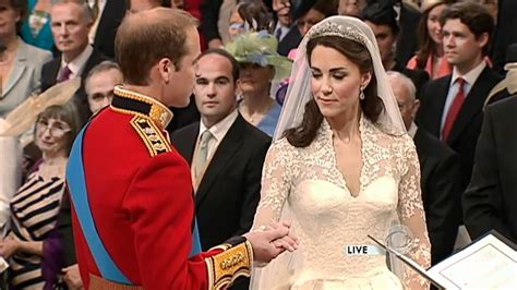 Or her husband prince william? Prince William and Kate Middleton exchange vows - YouTube