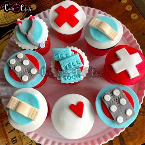 Get Well Soon Cupcakes Cake O Clock Best Customize Designer Cakes