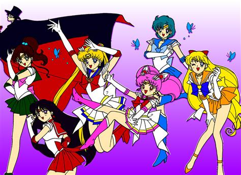 Sailor Scouts By Dramaqween2007141 On Deviantart