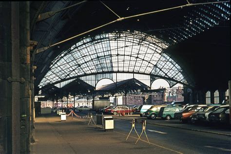 Inside St Enoch Station May 1975 Disused Stations Old Train Station