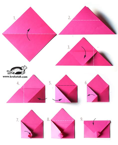 Origami Envelope Draw So Cute All In Here