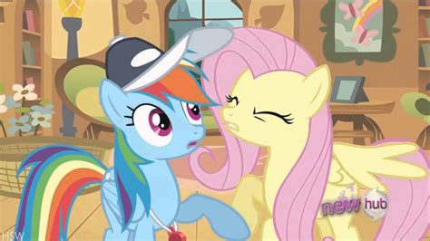 Fluttershy y rainbow dash son personajes de my little pony/equestria girls (tv)/ fluttershy and rainbow dash are characters. Rainbow Dash and Fluttershy | My Little Pony | French ...