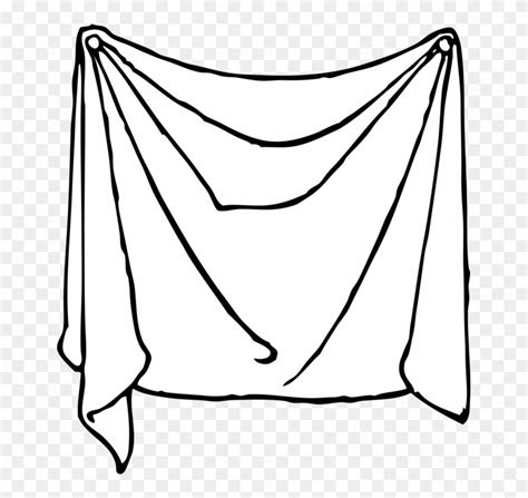 Bed Sheet Clipart Black And White A