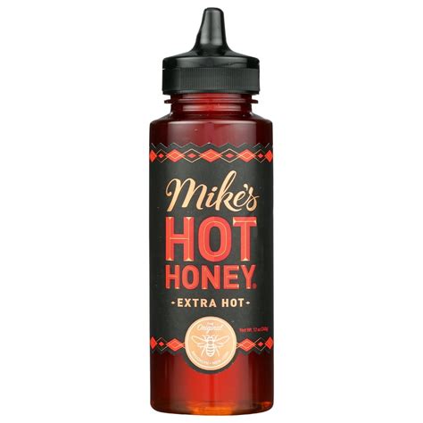 Mikes Hot Honey Extra Hot Honey With A Kick Gluten Free And Paleo 12 Oz