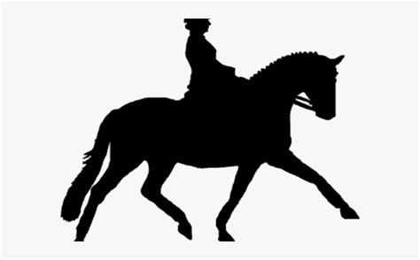 Dressage Horse Silhouette Cliparts Co