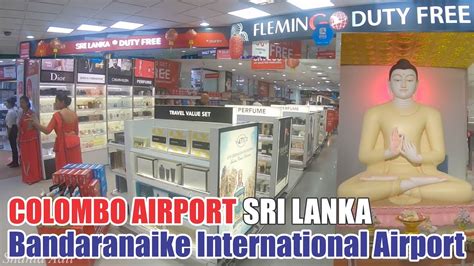 Colombo Airport Sri Lanka Bandaranaike International Airport Duty