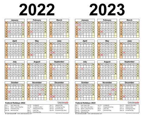 Calendar 2022 2023 Printable Free Printable Online