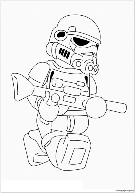 Lego Star Wars 6 Coloring Page Free Printable Coloring Pages