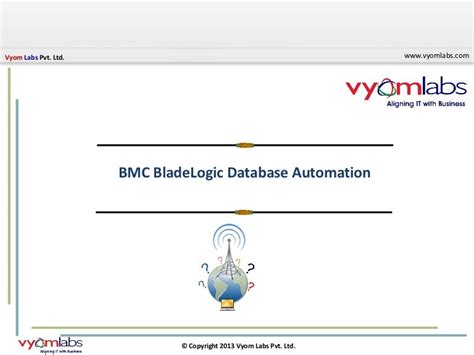 Bmc Bladelogic Database Automation Get More From Your Database Infra